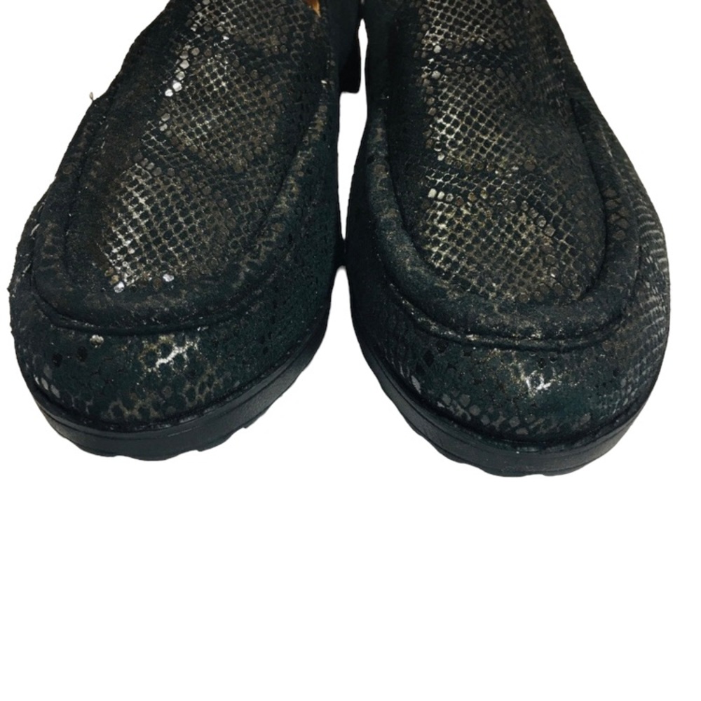 NURTURE Hamoney Snake Print Leather Loafer Sz 6.5 - Picture 5 of 7